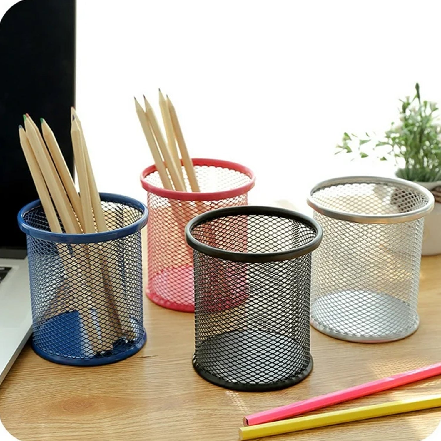 7991 Pen holder Pen Holder Office Desk Metal Mesh Pen Stand Pencil Stationery Holder Desk Organizer Stand Storage Pencil Case (1 Pc) 7991 Pen holder Pen Holder Office Desk Metal Mesh Pen Stand Pencil Stationery Holder Desk Organizer Stand Storage Pencil Case (1 Pc)